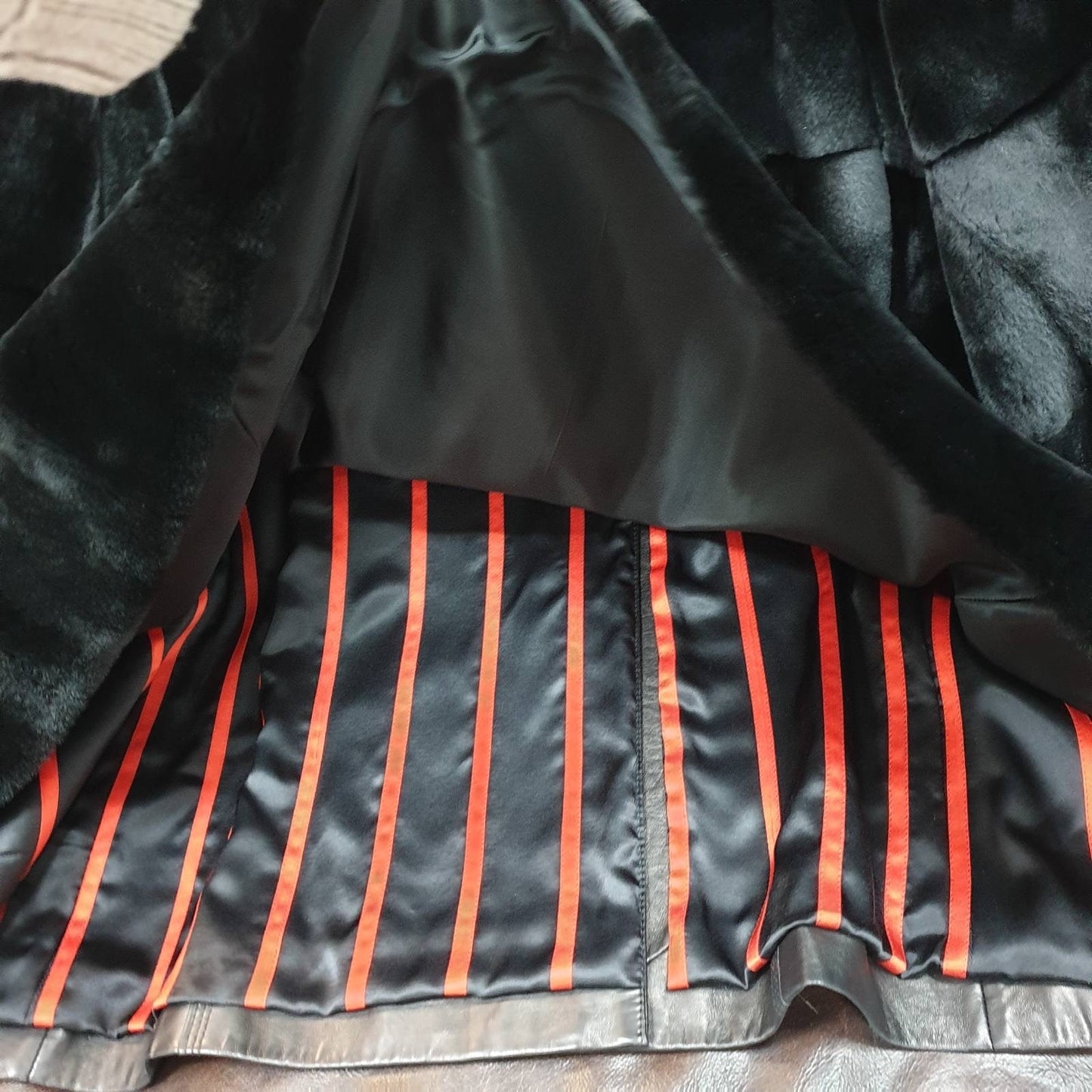 Zilli Shearling-Lined Brown Leather Coat - Size XXL / 64 Pre-owned