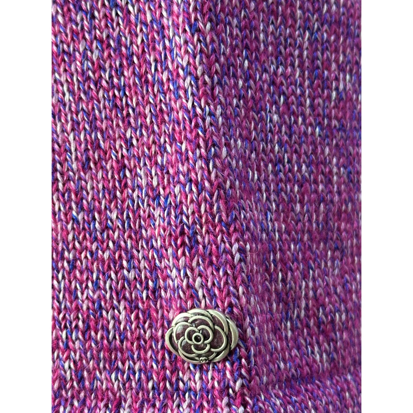 Chanel Knitted Midi Turtleneck Dress Sz.38 Pre-owned