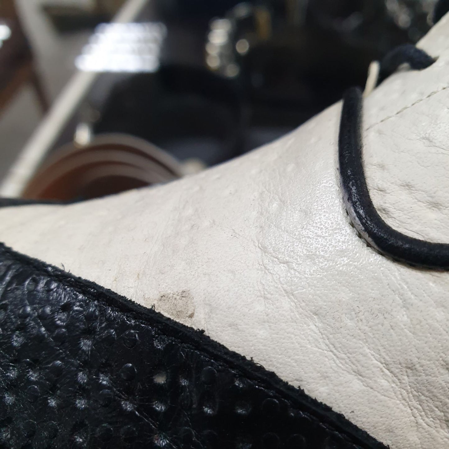 Authentic Chanel Black & Beige Combat Boots - Size 40 Pre-owned