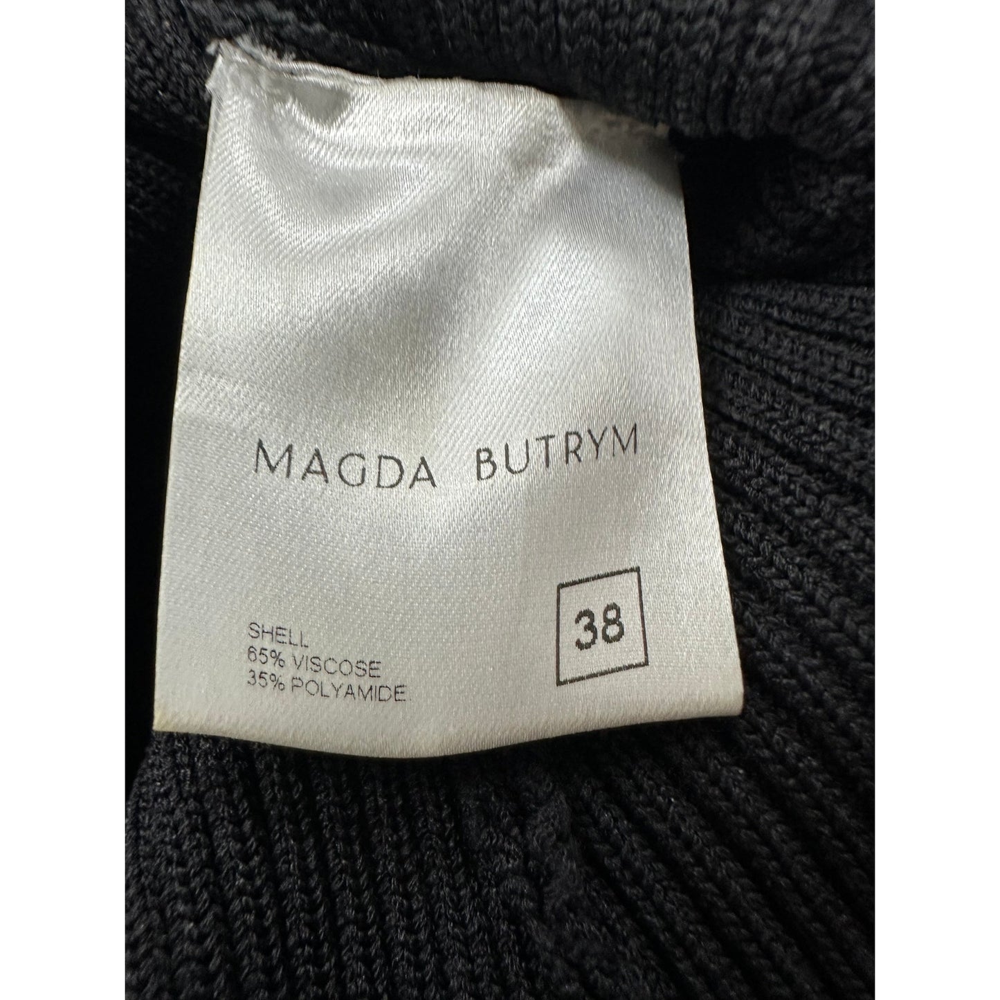 Magda Butrym Stpaps Knitted Dress Sz.38 Pre-owned