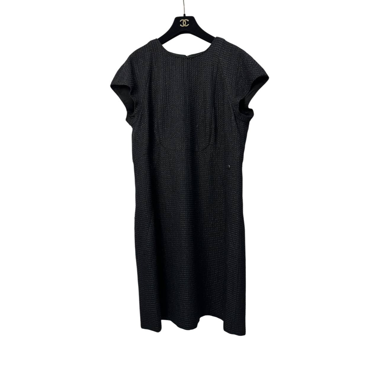 Chanel Tweed Fitted Dress - Size 50 Pre-owned