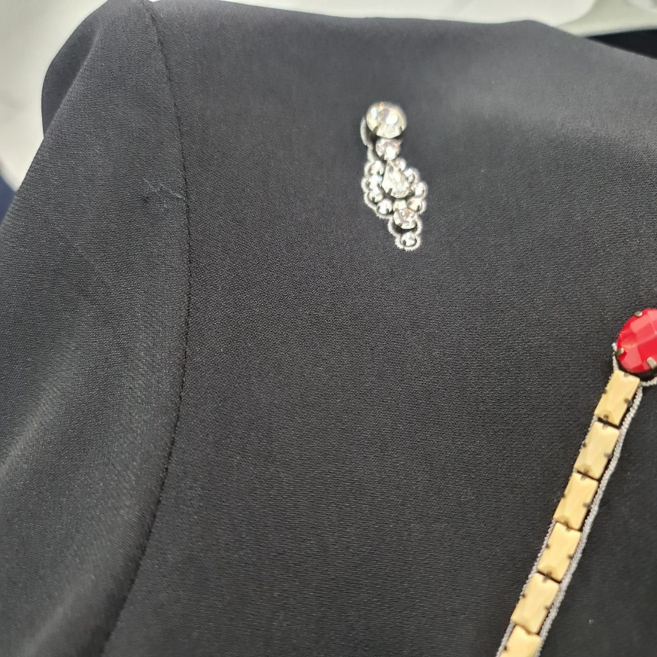 Stella McCantney Embroided Blouse Top Sz.42 Pre-owned