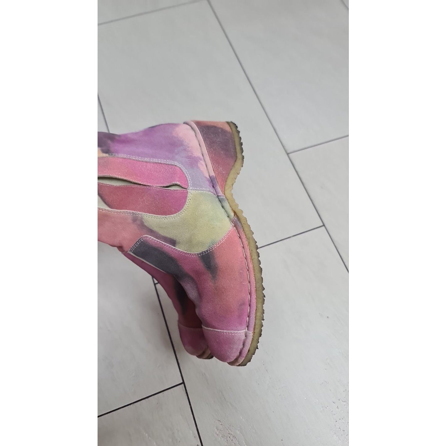Chanel Tie-Dye Effect Boots Sz.38 Pre-owned