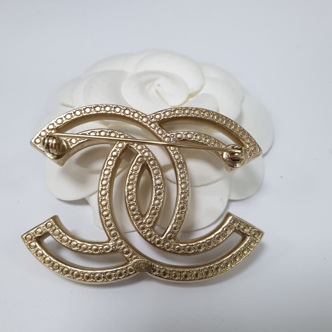 Chanel CC Crystal Brooch Pre-owned