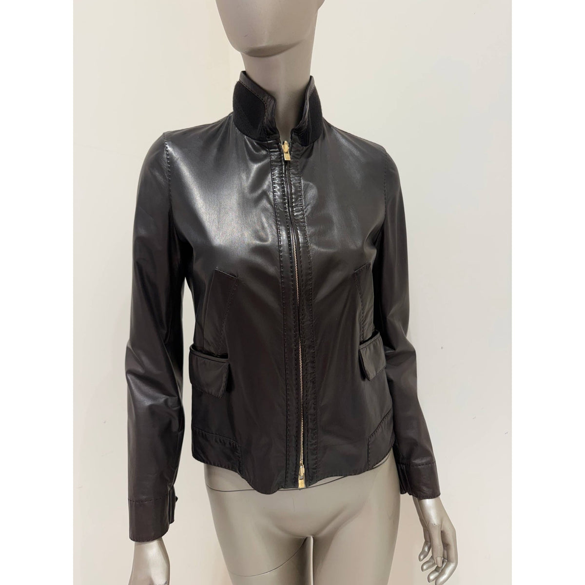 Loro Piana Reversible Brown/Black Jacket - IT 40 Pre-owned
