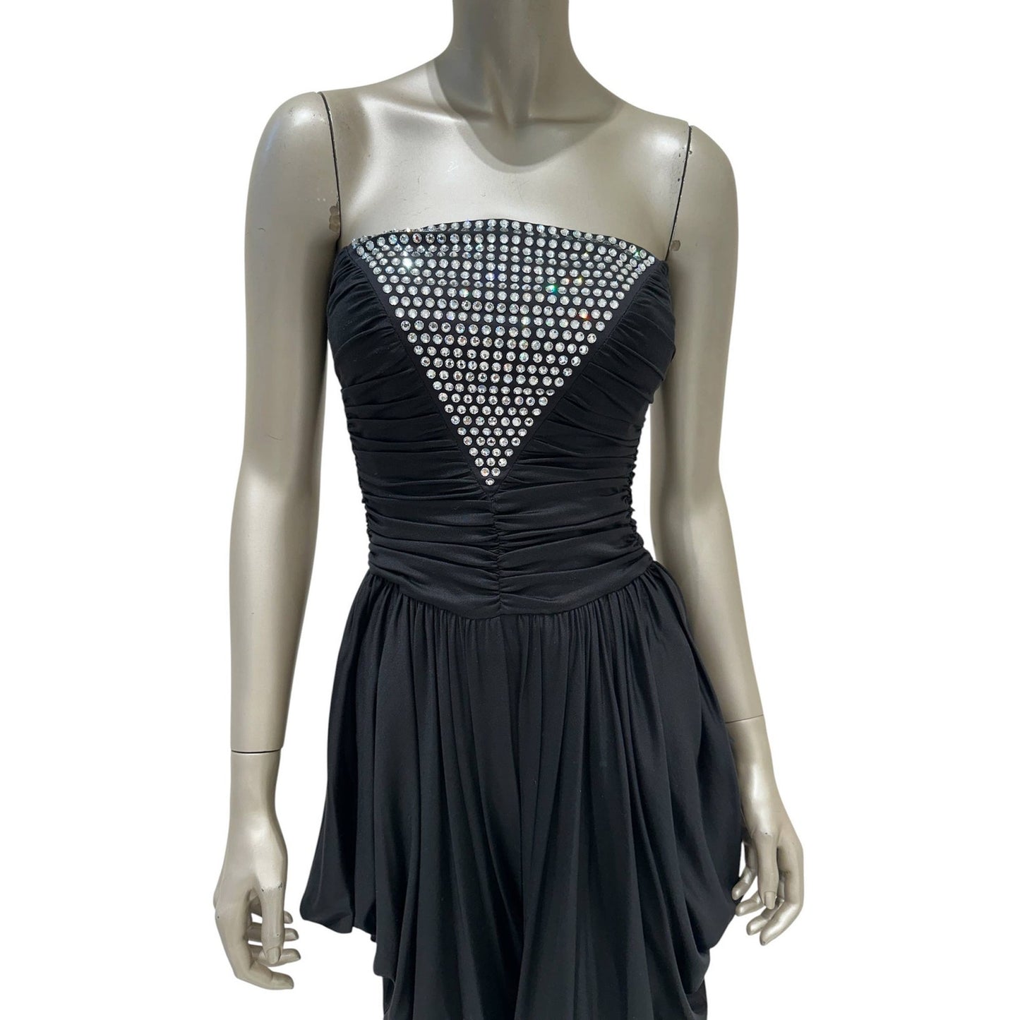 Balmain Embellished Corset Evening Jumpsuit FR 40 Pre-owned
