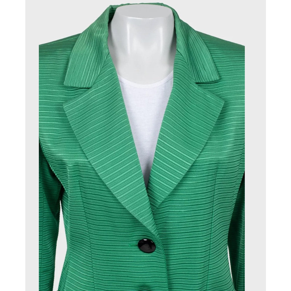 Saint Laurent Chic Green Tailored Jacket - Size XL  Pre-owned