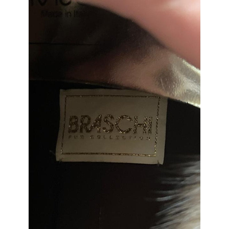 Luxurious Braschi Brown  Coat - Animal Print XS Pre-owned