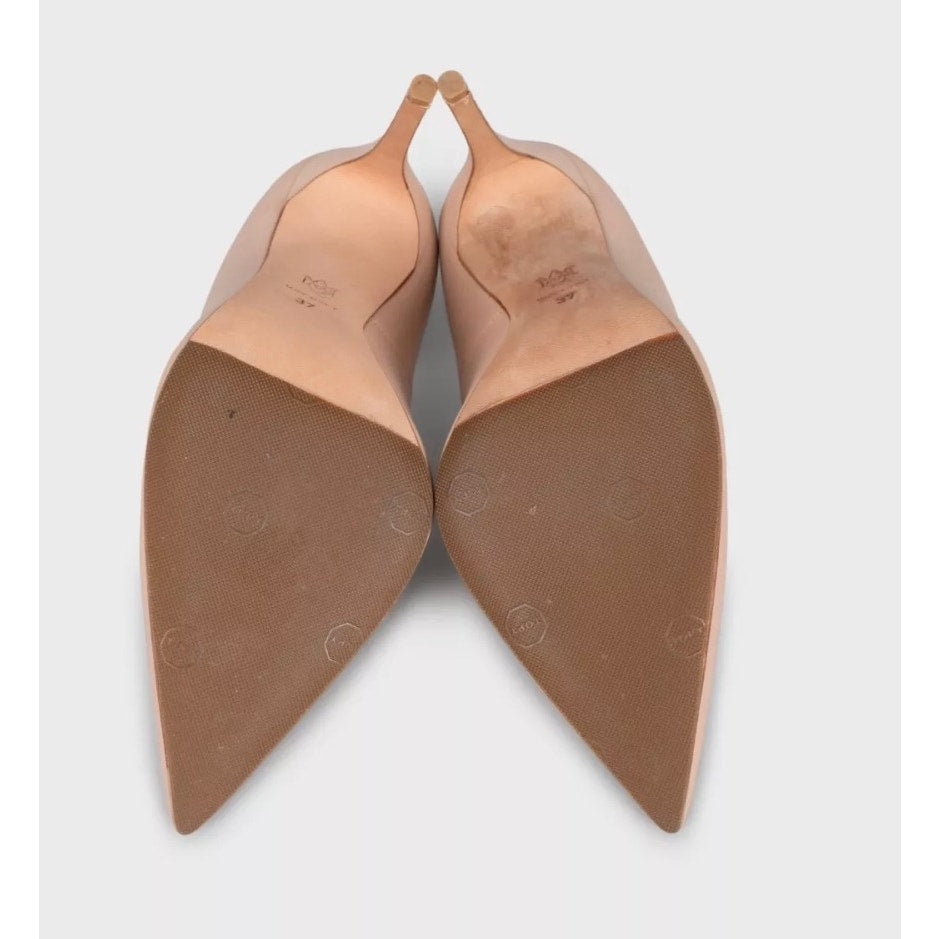 Alexander McQueen Beige Pointed Toe Stiletto Pumps EU 37 Pre-owned