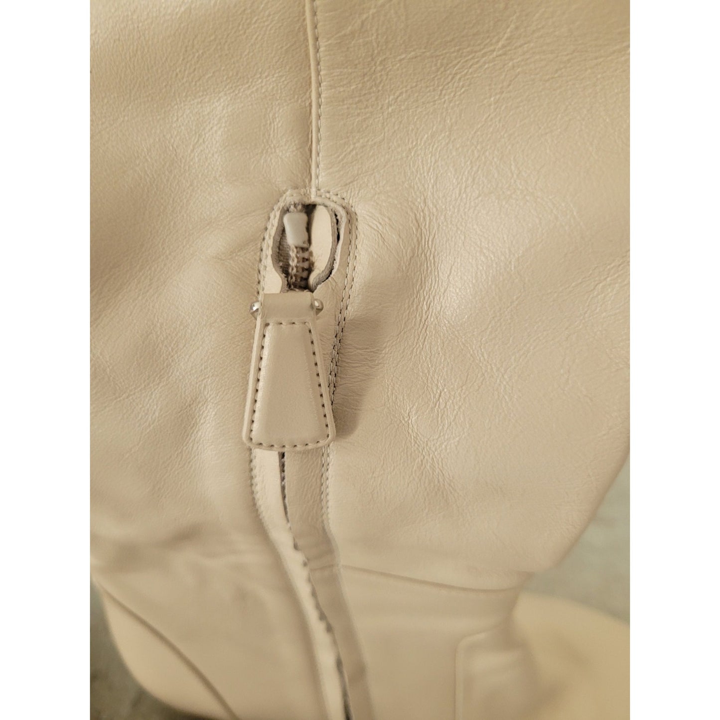 Chanel Beige Leather Paris Dallas Metal Cap Toe Thigh High Boots/Bootie Sz. 40 Pre-owned