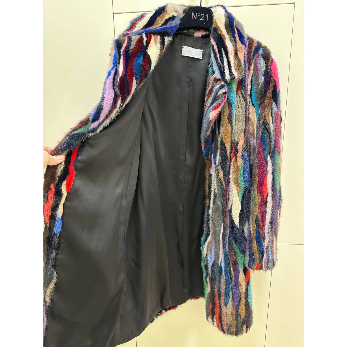 MATE Official Multicolor Coat - IT 40 Pre-owned