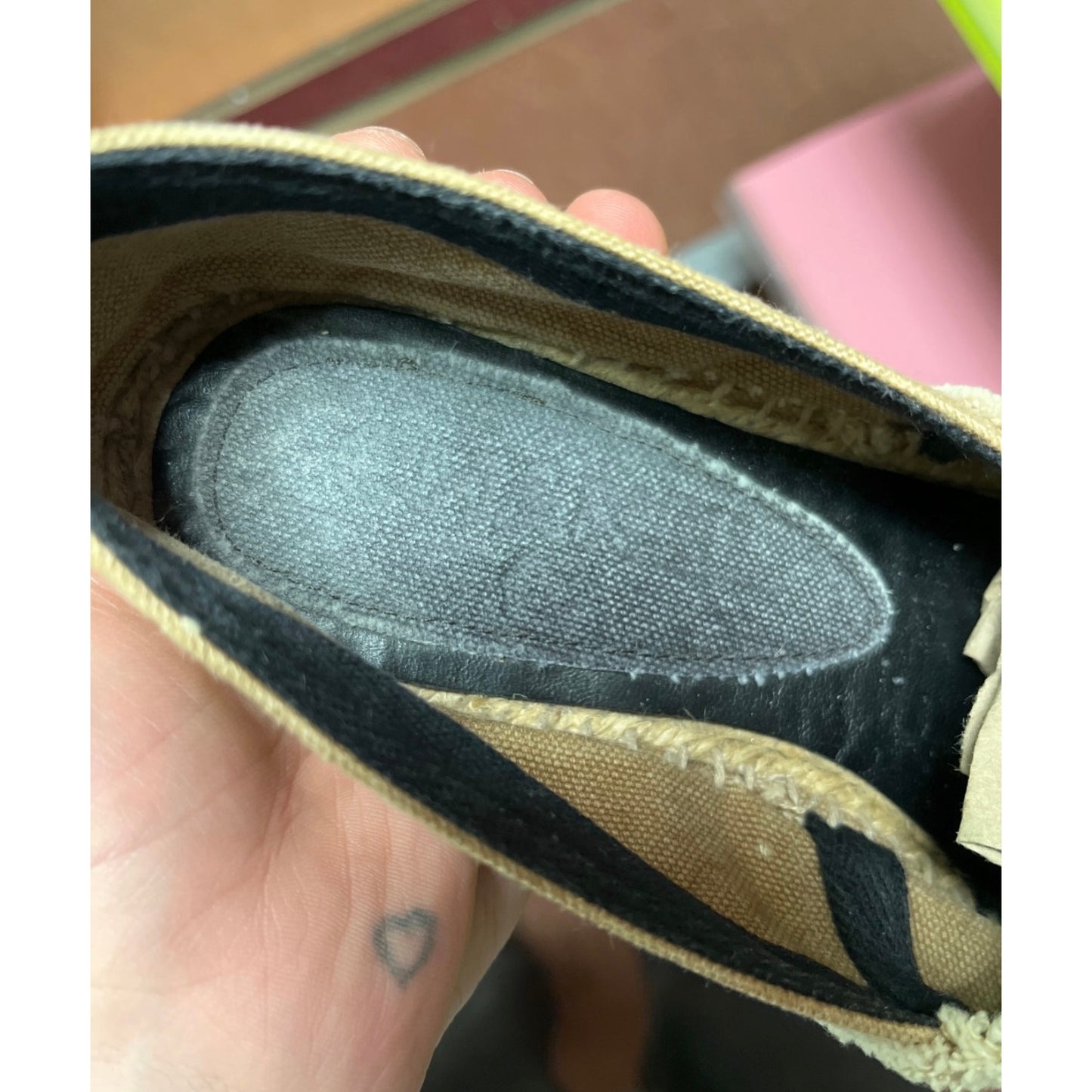 Chanel Espadrilles with Signature Logo Sz.40 Pre-owned