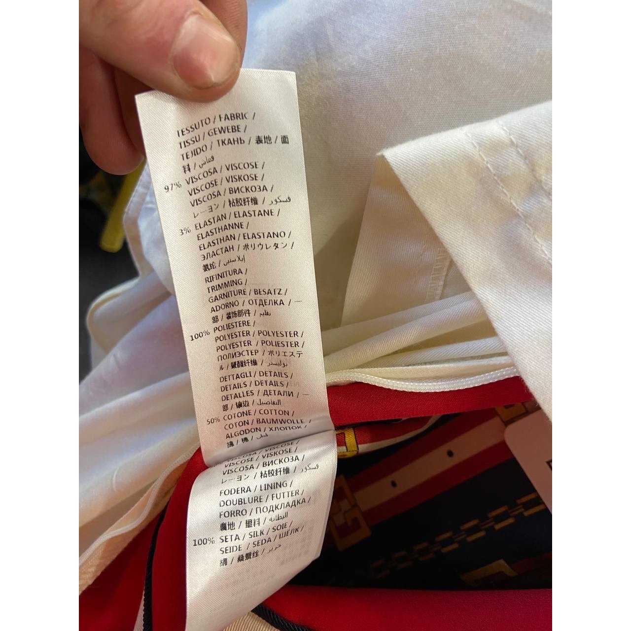 Gucci Red Fitted Jacket Contrast Trim IT38 XS Pre-owned