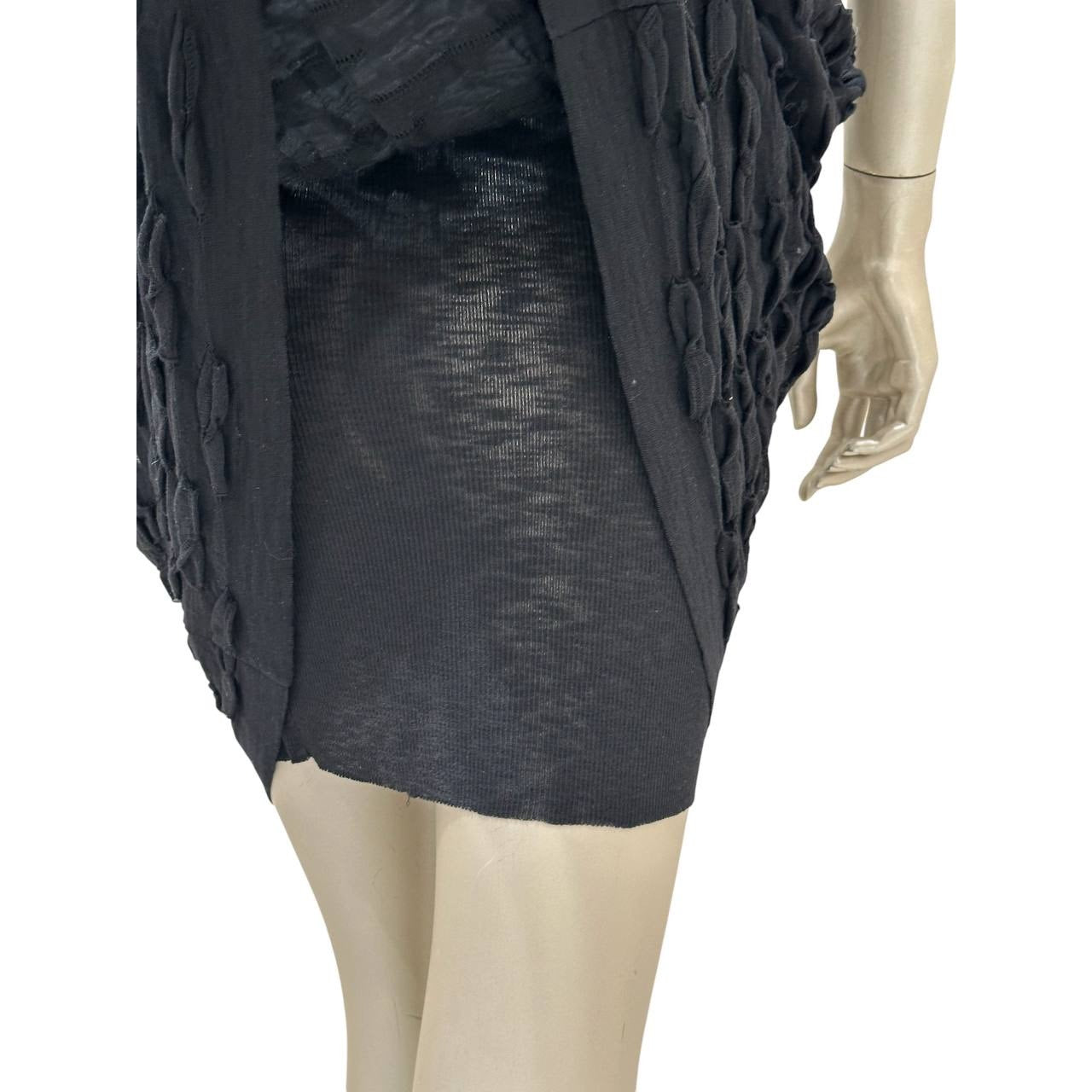 Chanel Black Cotton-Modal Dress - 2012 Collection Sz.36 pre-owned