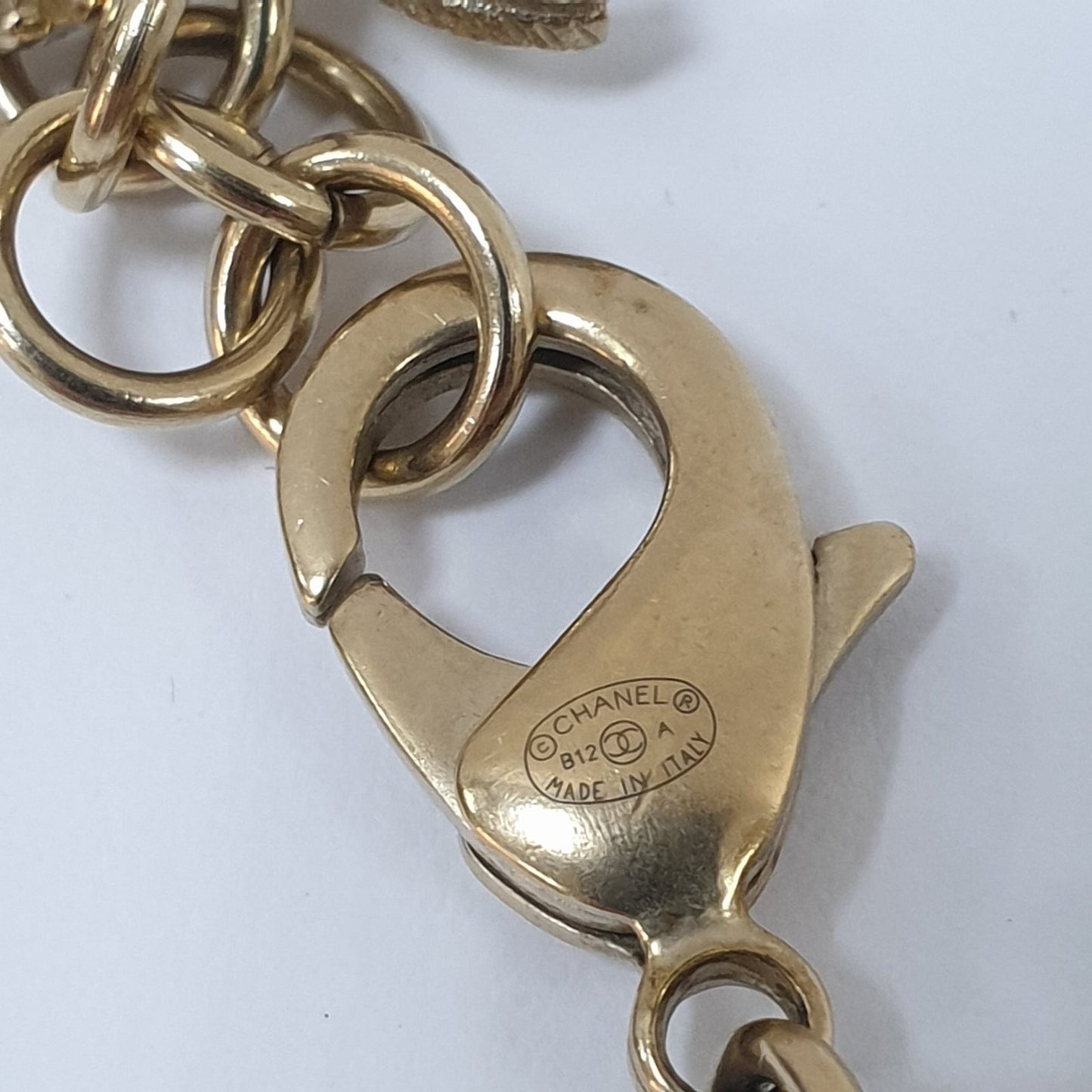 Chanel Gripoix & Strass CC Pendant Necklace Pre-Owned