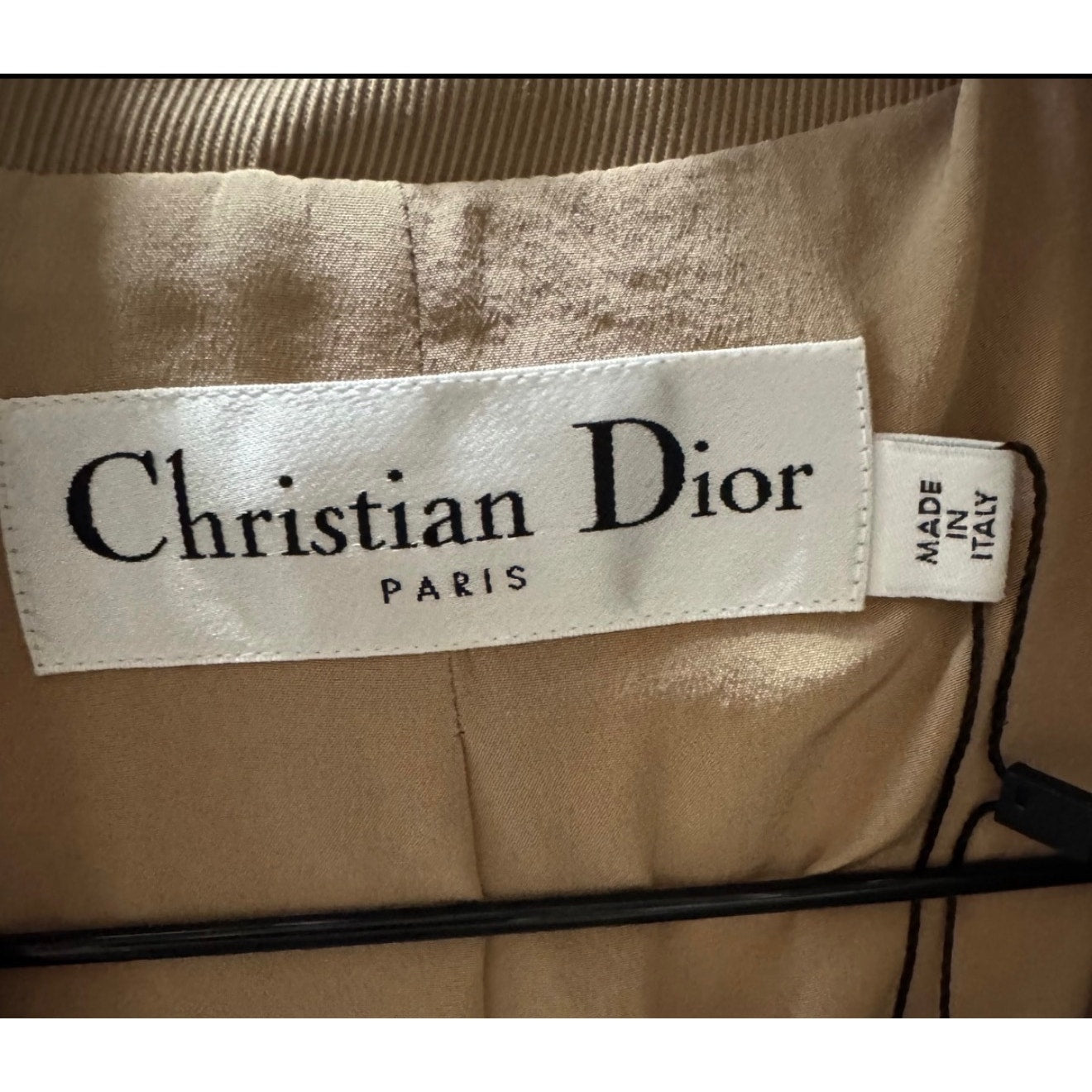 Christian Dior Brown Corduroy Double-Breasted Jacket Sz.40/L Pre-owned