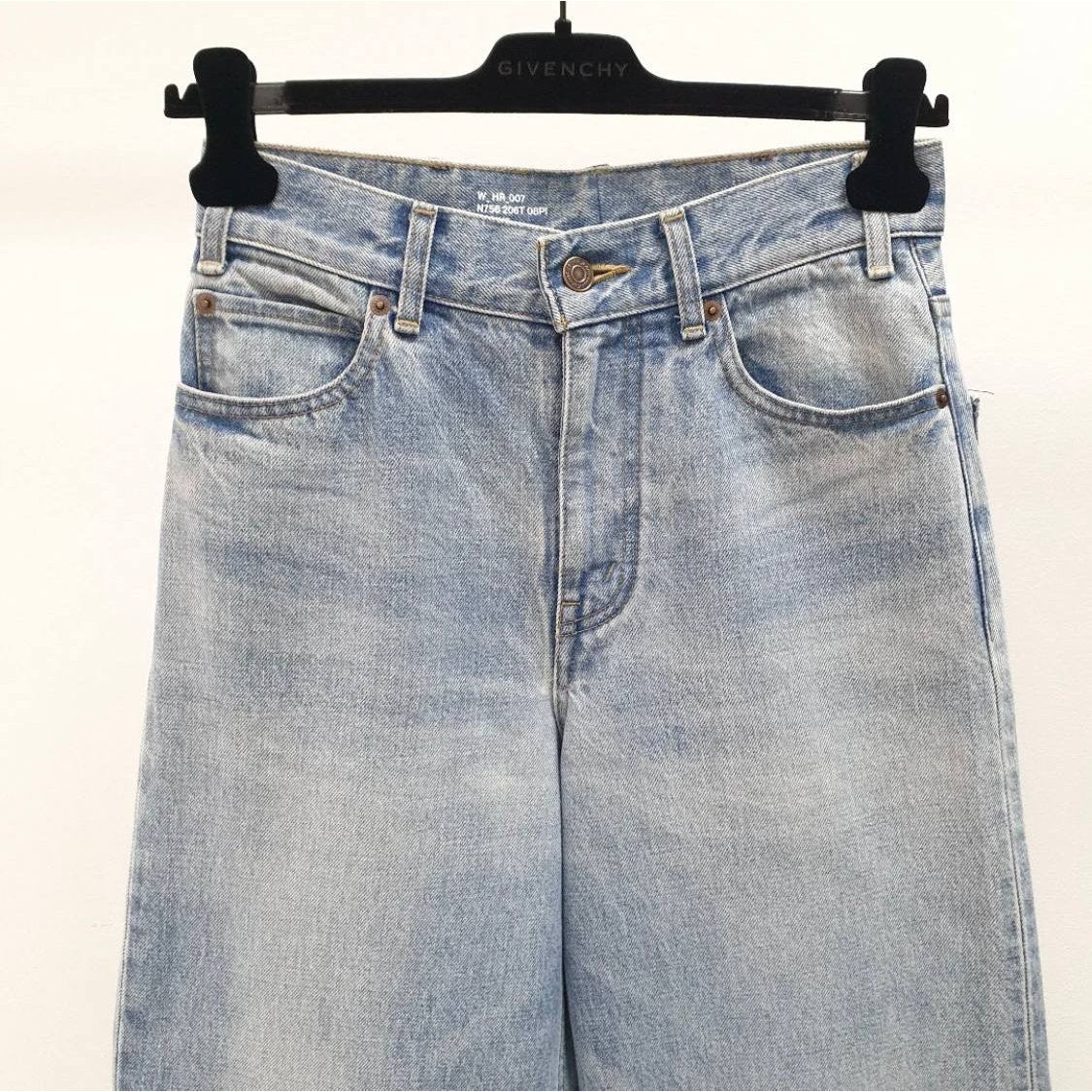 Celine Blue Wide Leg Jeans Sz.26 pre-owned