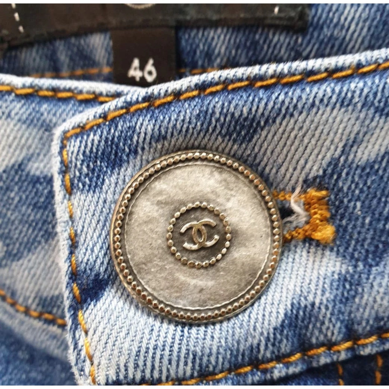 Chane 2019 Blue Jeans Sz.46 Pre-owned