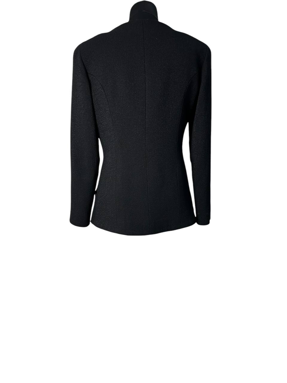 Structured jacket with gold-tone buttons