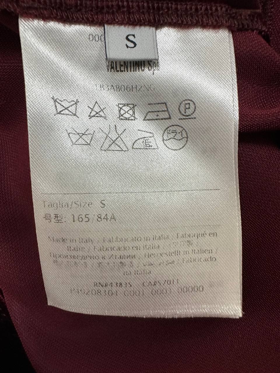 Burgundy velvet suit with white piping