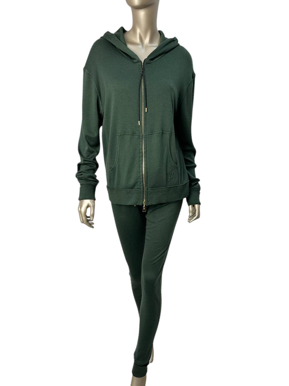 Cashmere hooded tracksuit