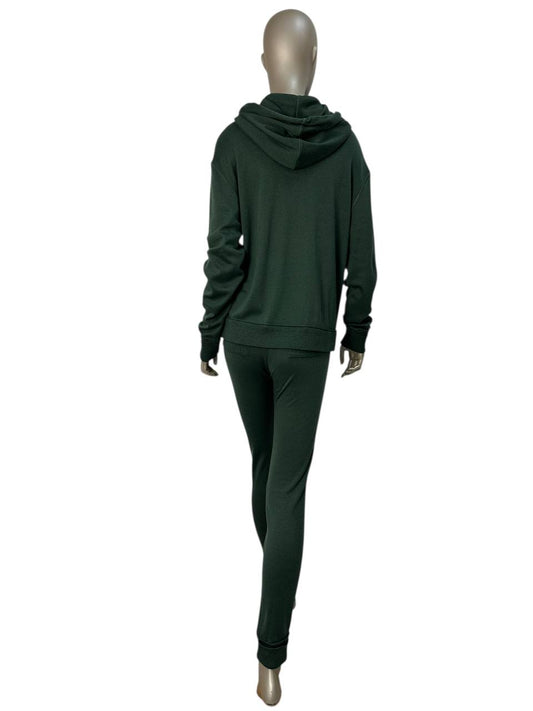 Cashmere hooded tracksuit
