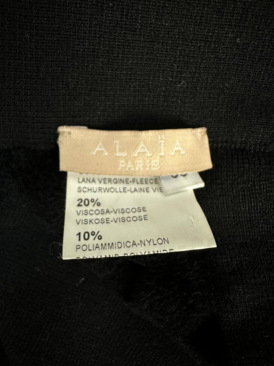 Wool vest with cut-out detailing