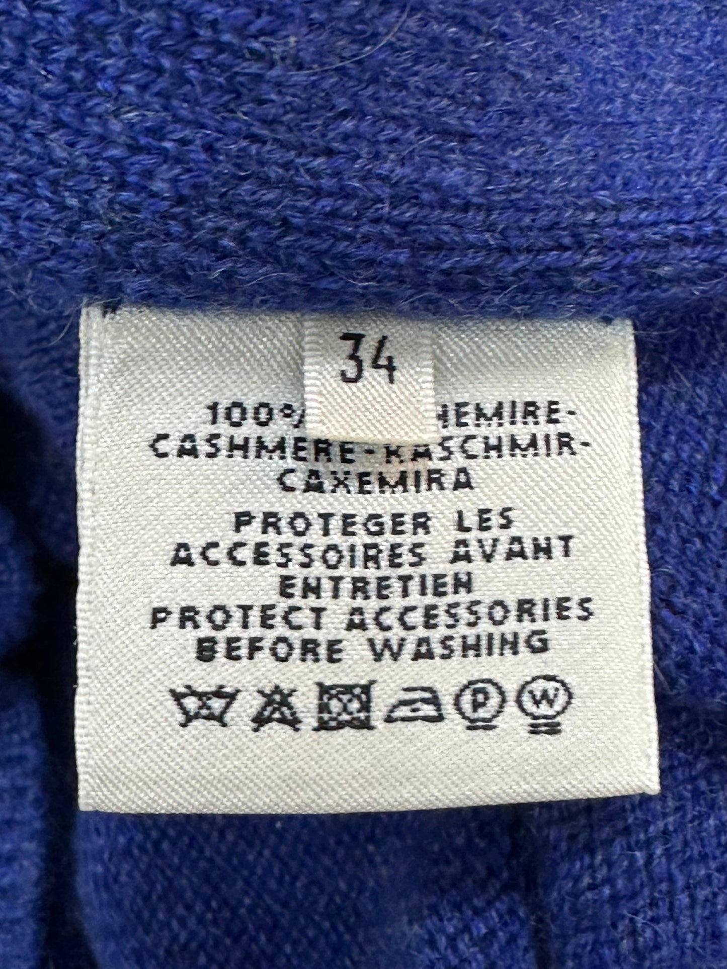 Hermès – cashmere knit dress