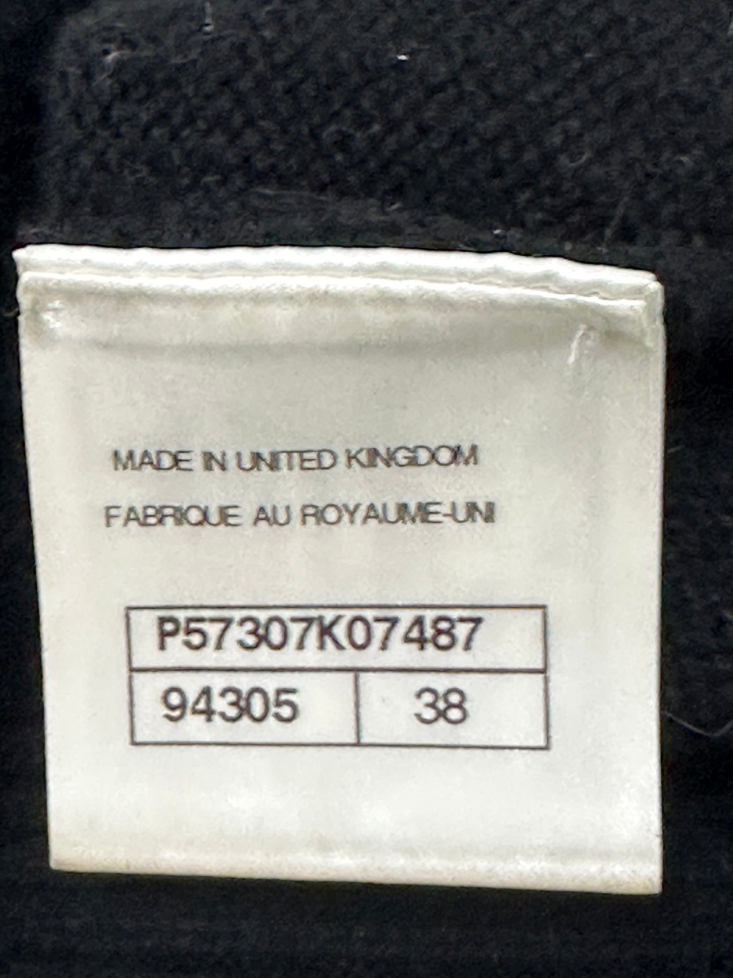 Chanel cashmere top with pearl buttons