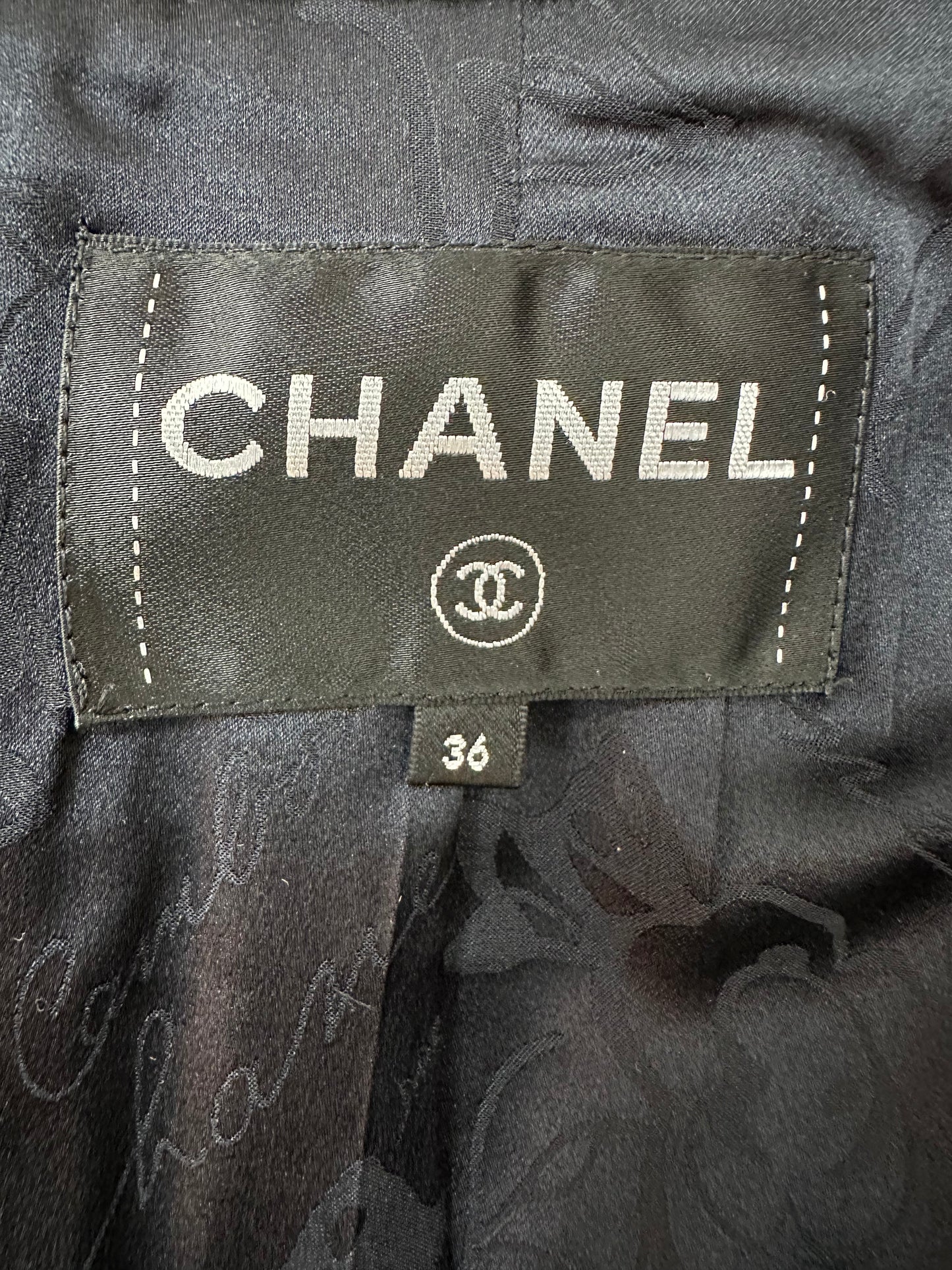 Chanel double-breasted wool coat
