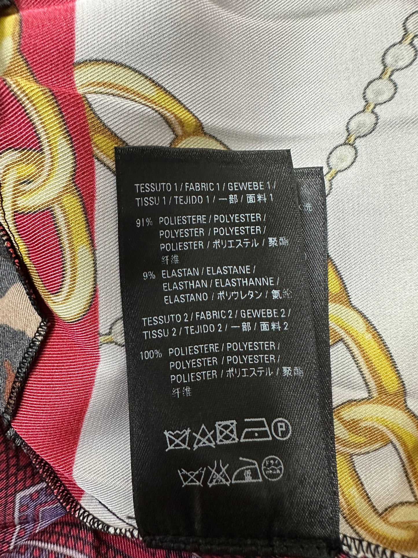 Asymmetric printed dress