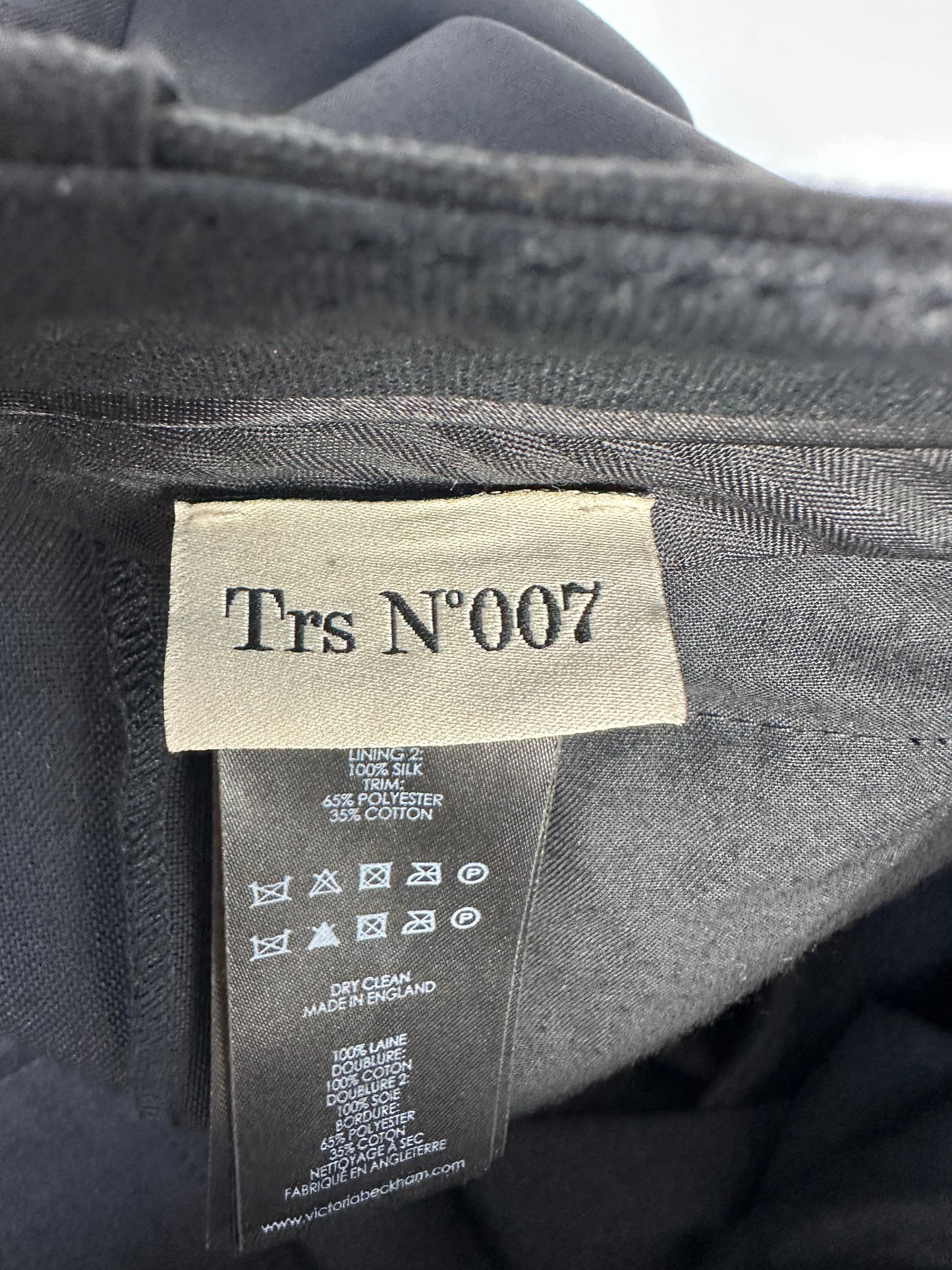 Wool classic trousers