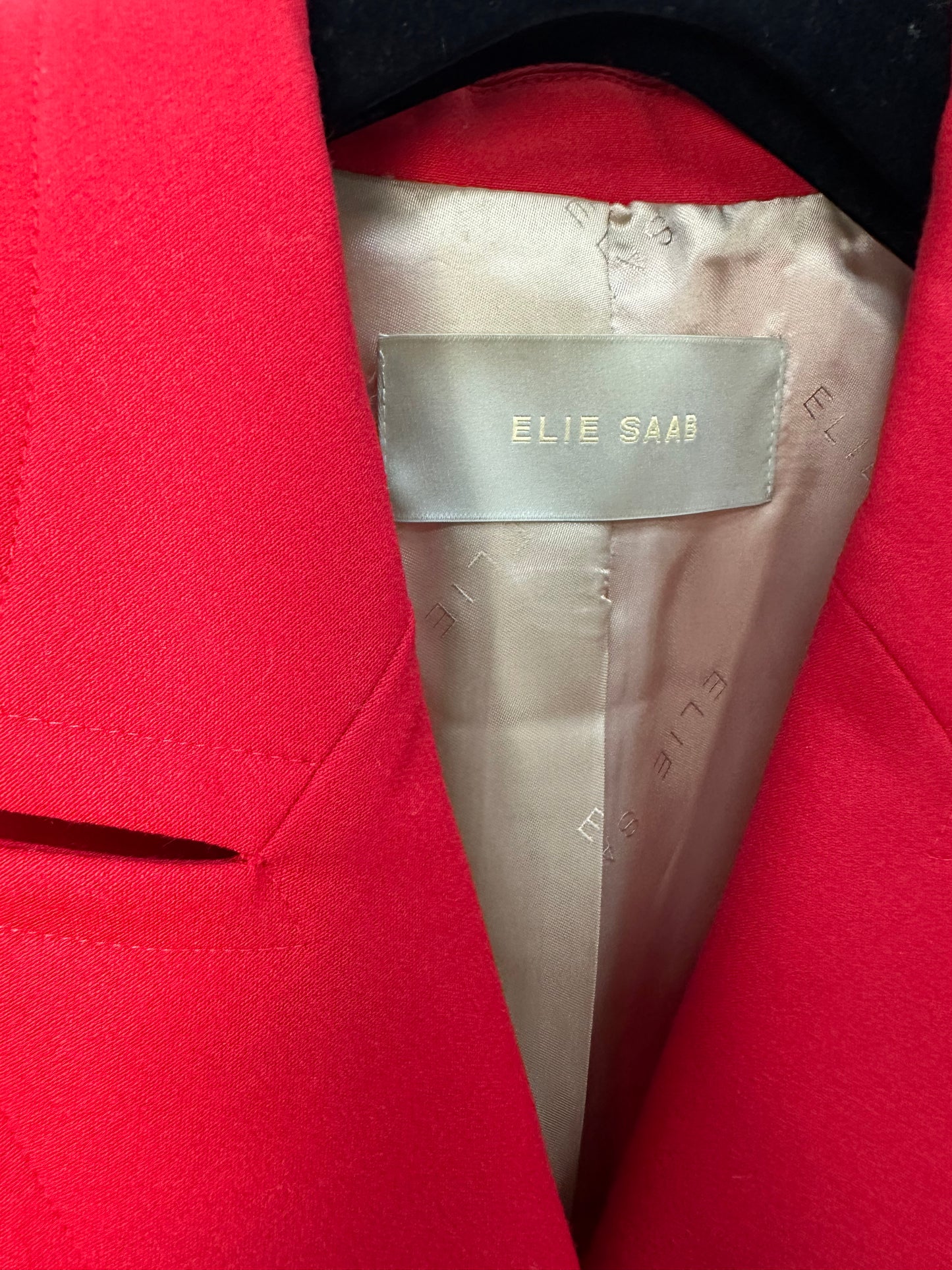 Suit with palazzo trousers