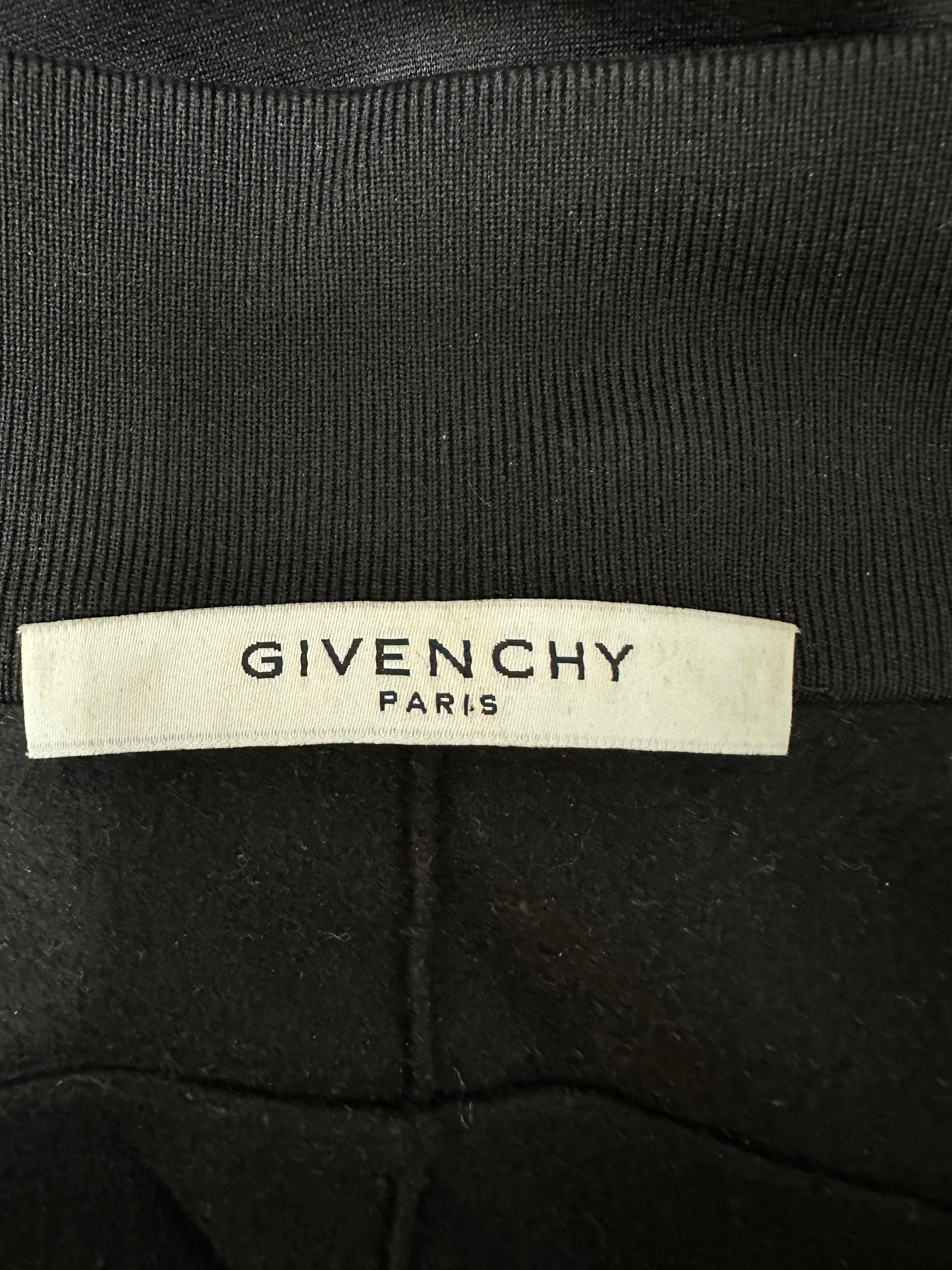 Black tracksuit with contrast side stripes