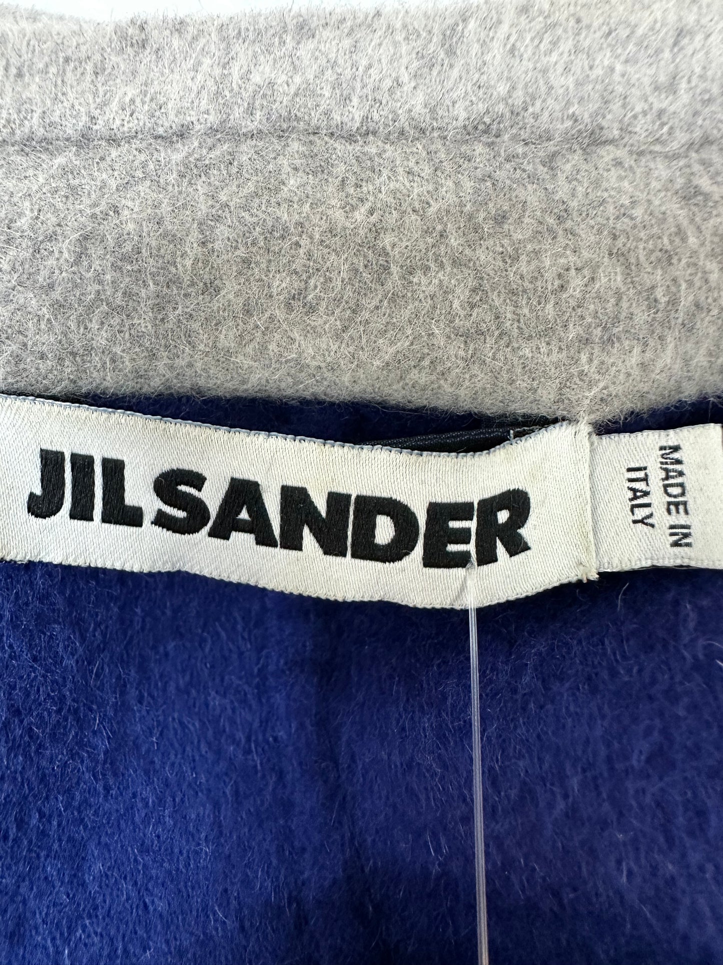 Jil Sander straight-cut wool coat