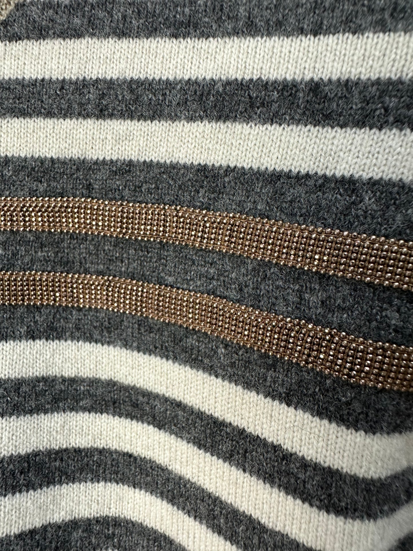 Striped cashmere sweater