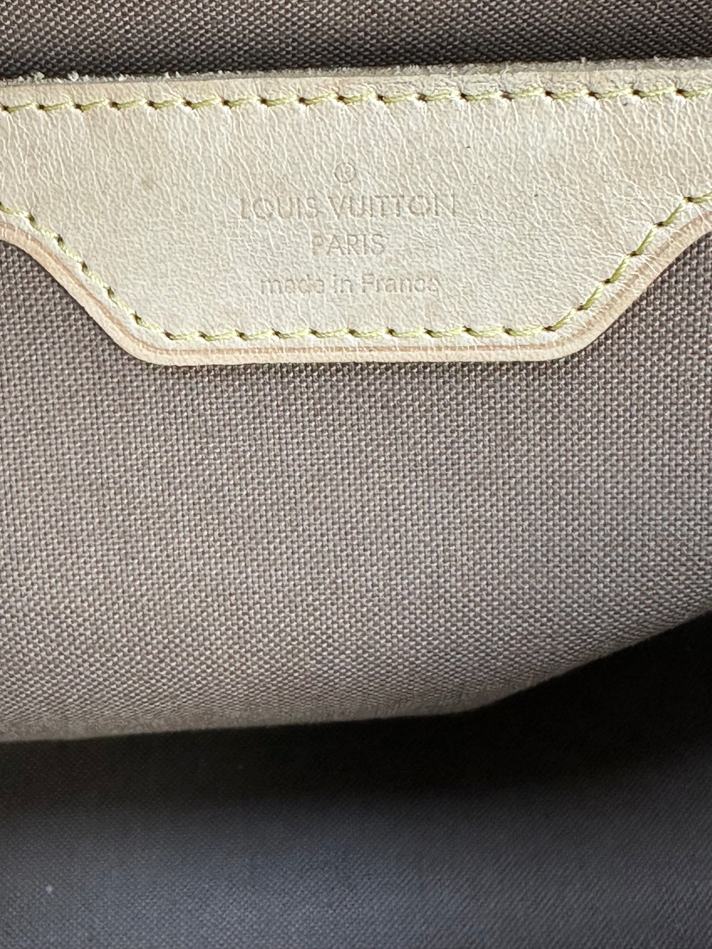 Monogram canvas bag