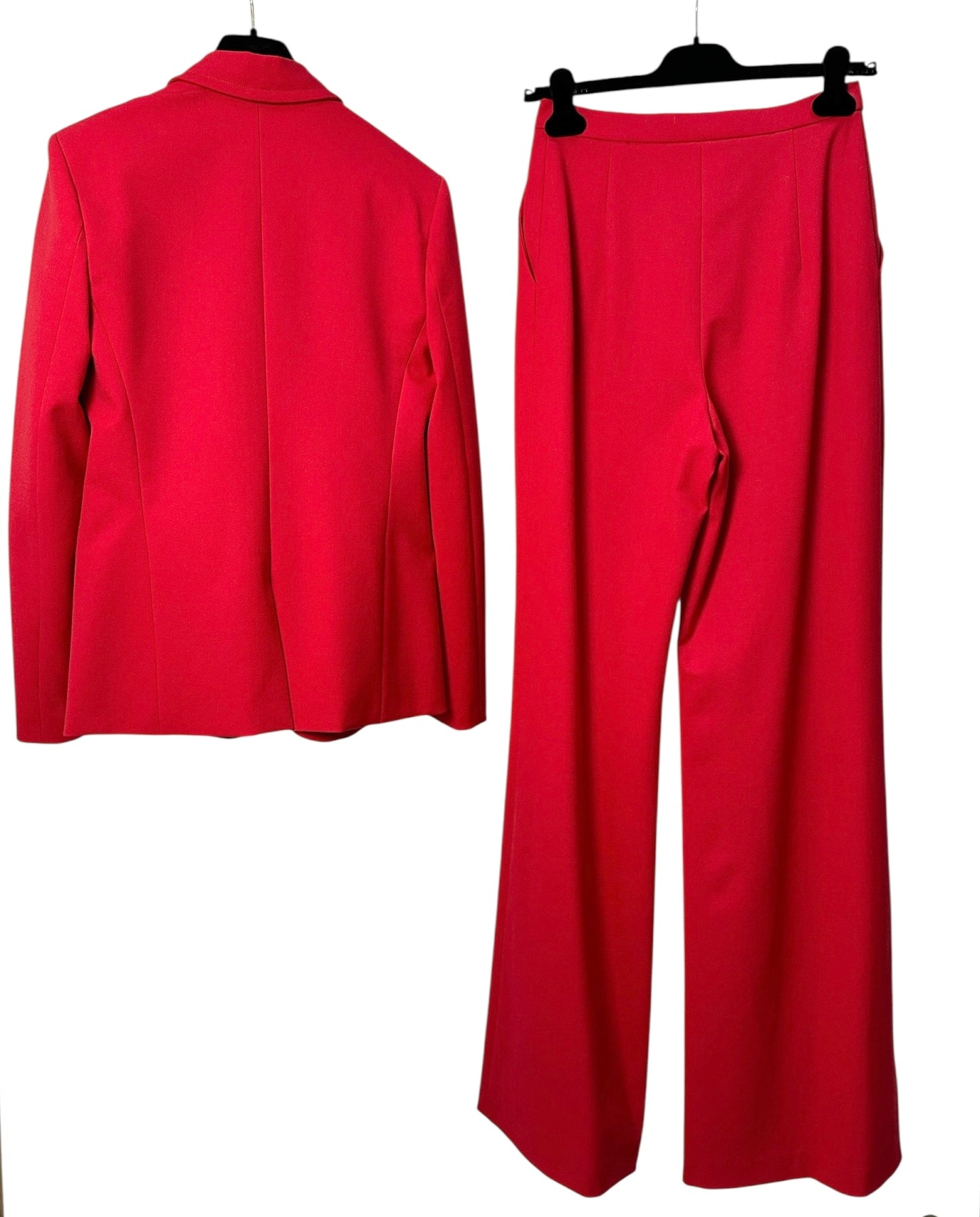 Suit with palazzo trousers