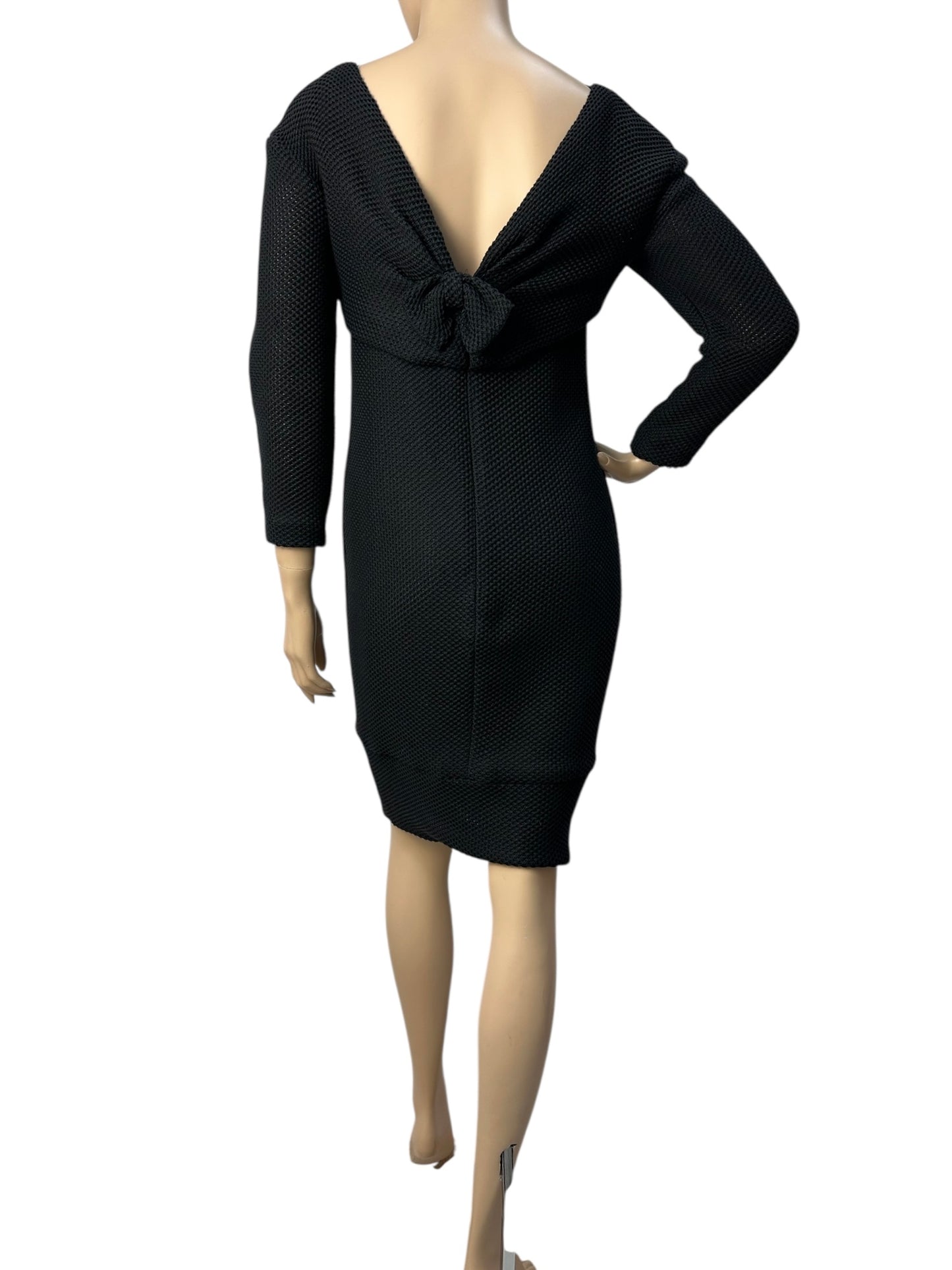 Dress with bow detail