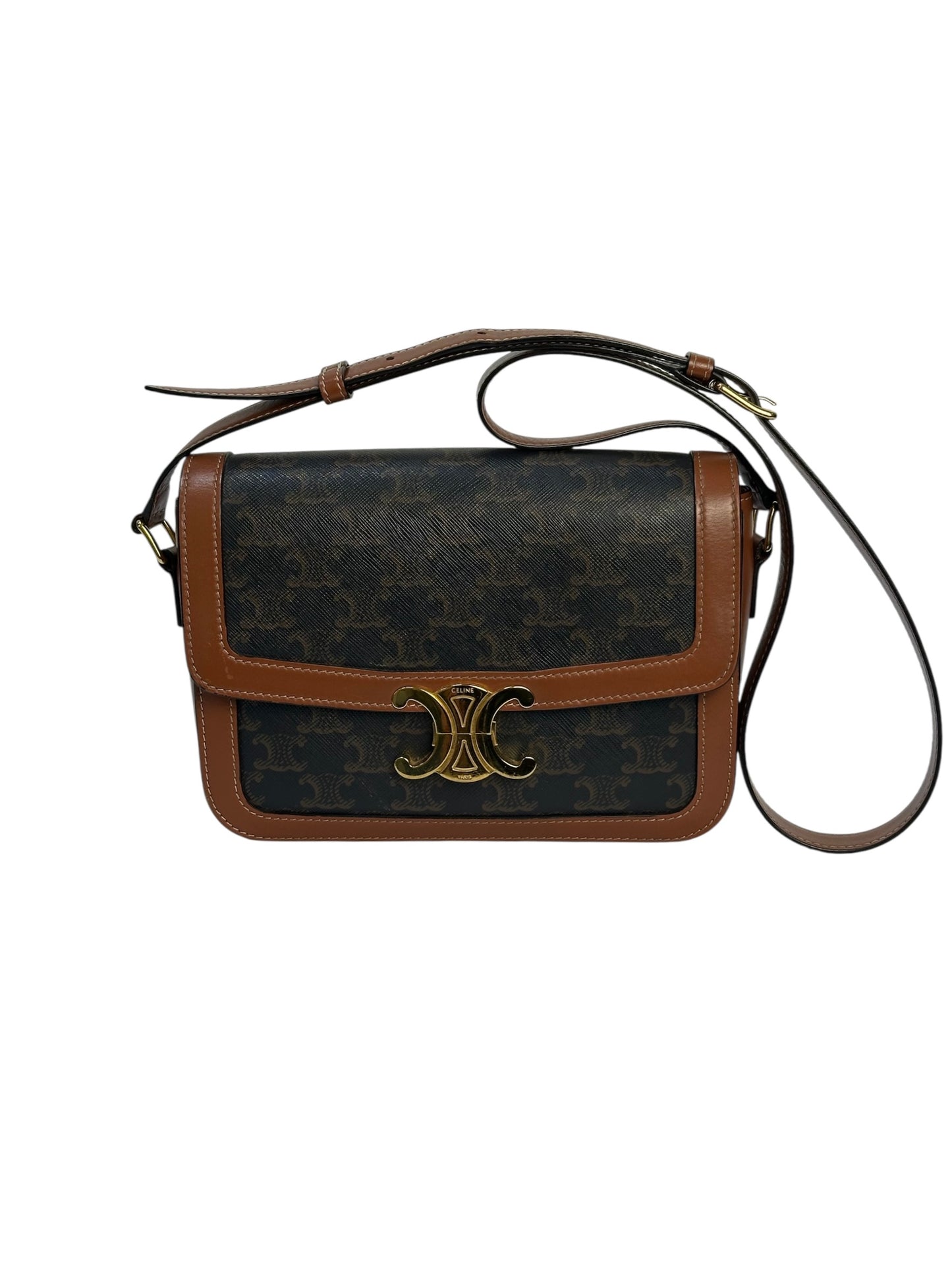 Shoulder bag with buckle
