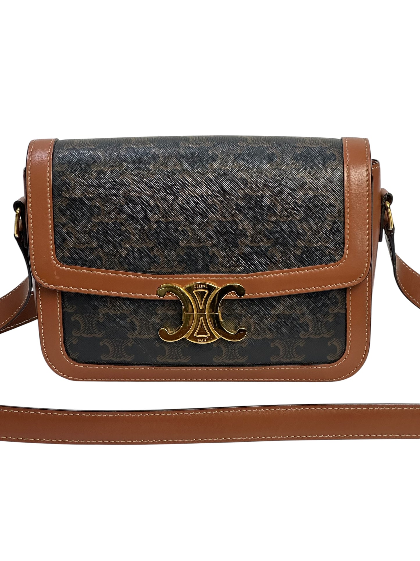 Shoulder bag with buckle