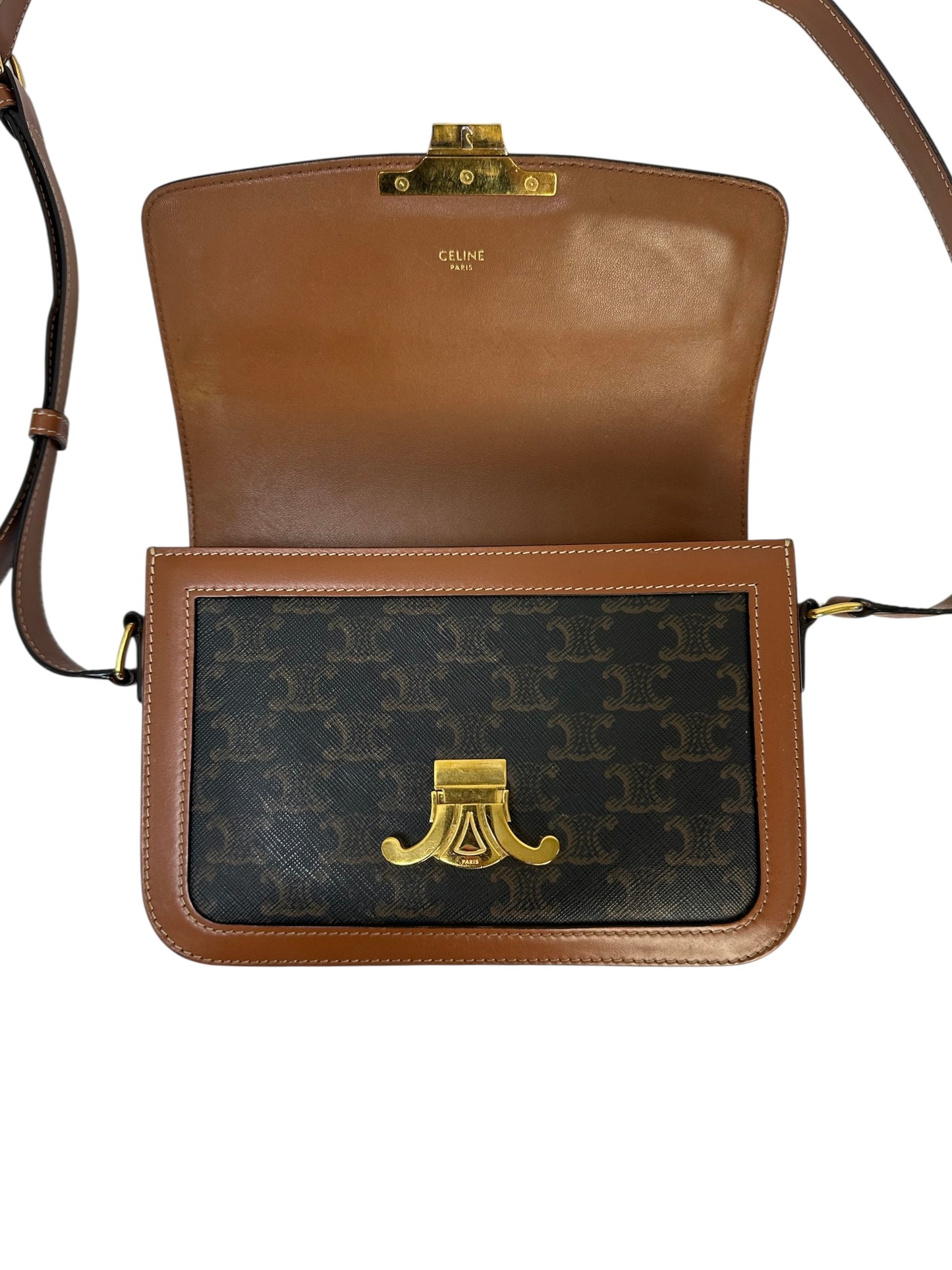 Shoulder bag with buckle