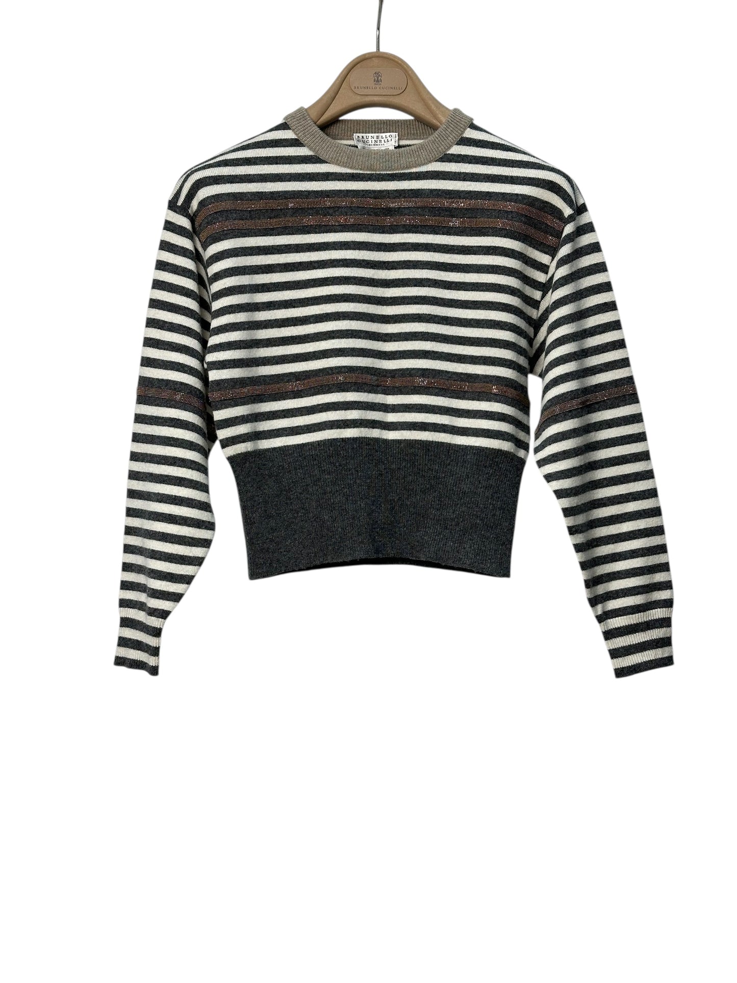 Striped cashmere sweater