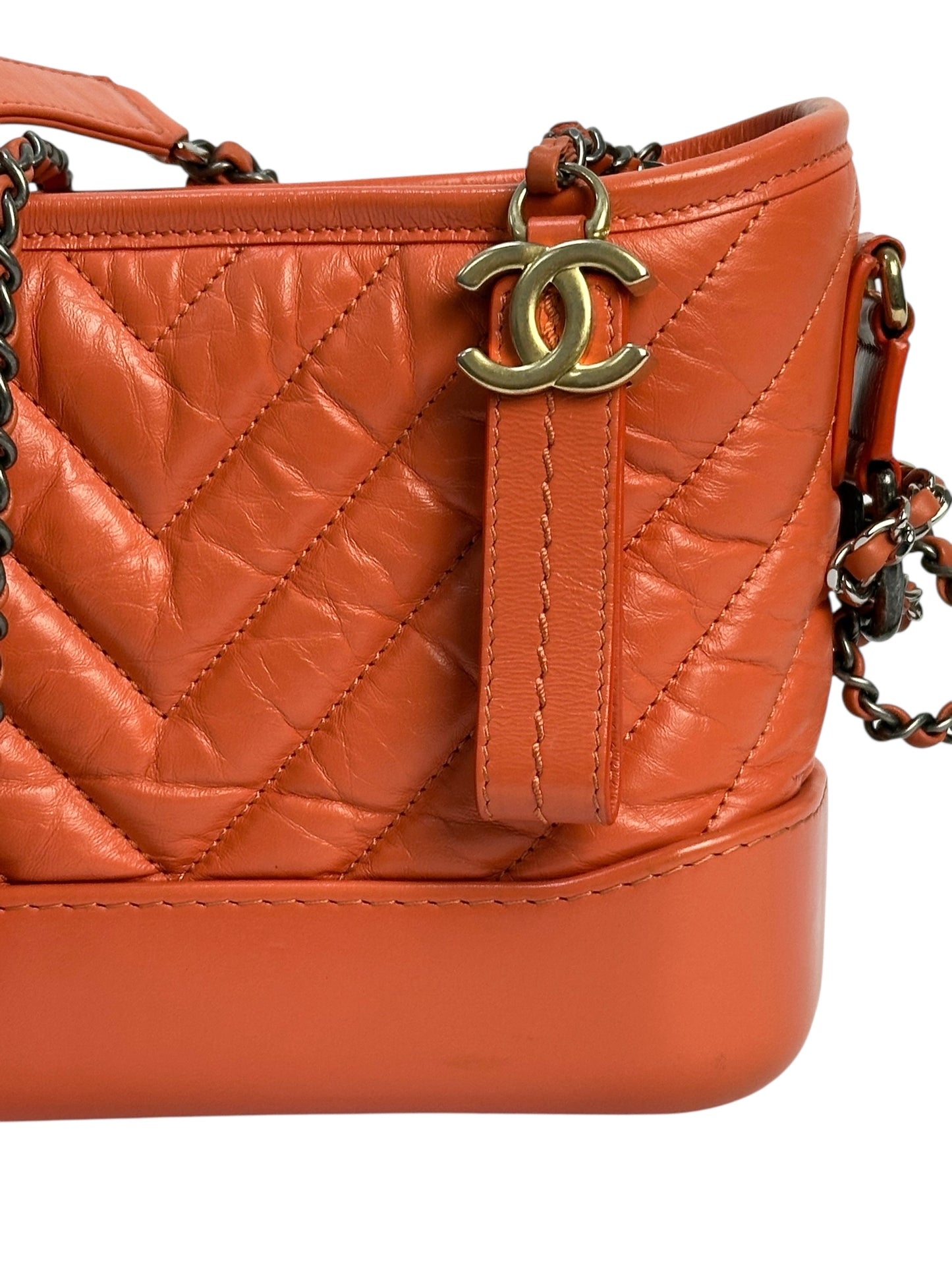 Gabrielle Mini quilted leather crossbody