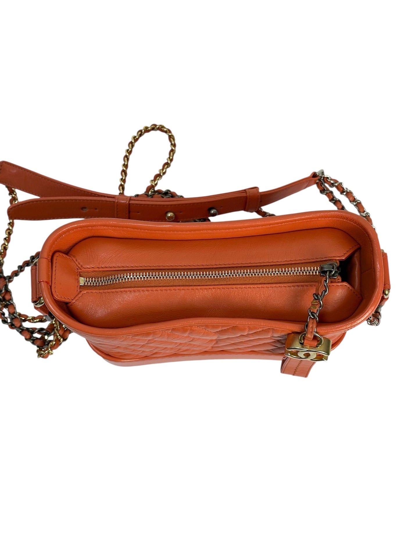 Gabrielle Mini quilted leather crossbody