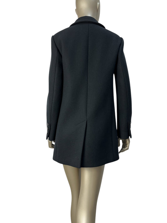 Chanel double-breasted wool coat