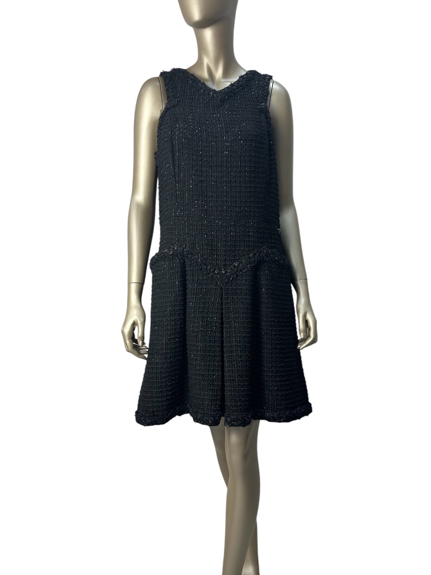 Chanel tweed dress