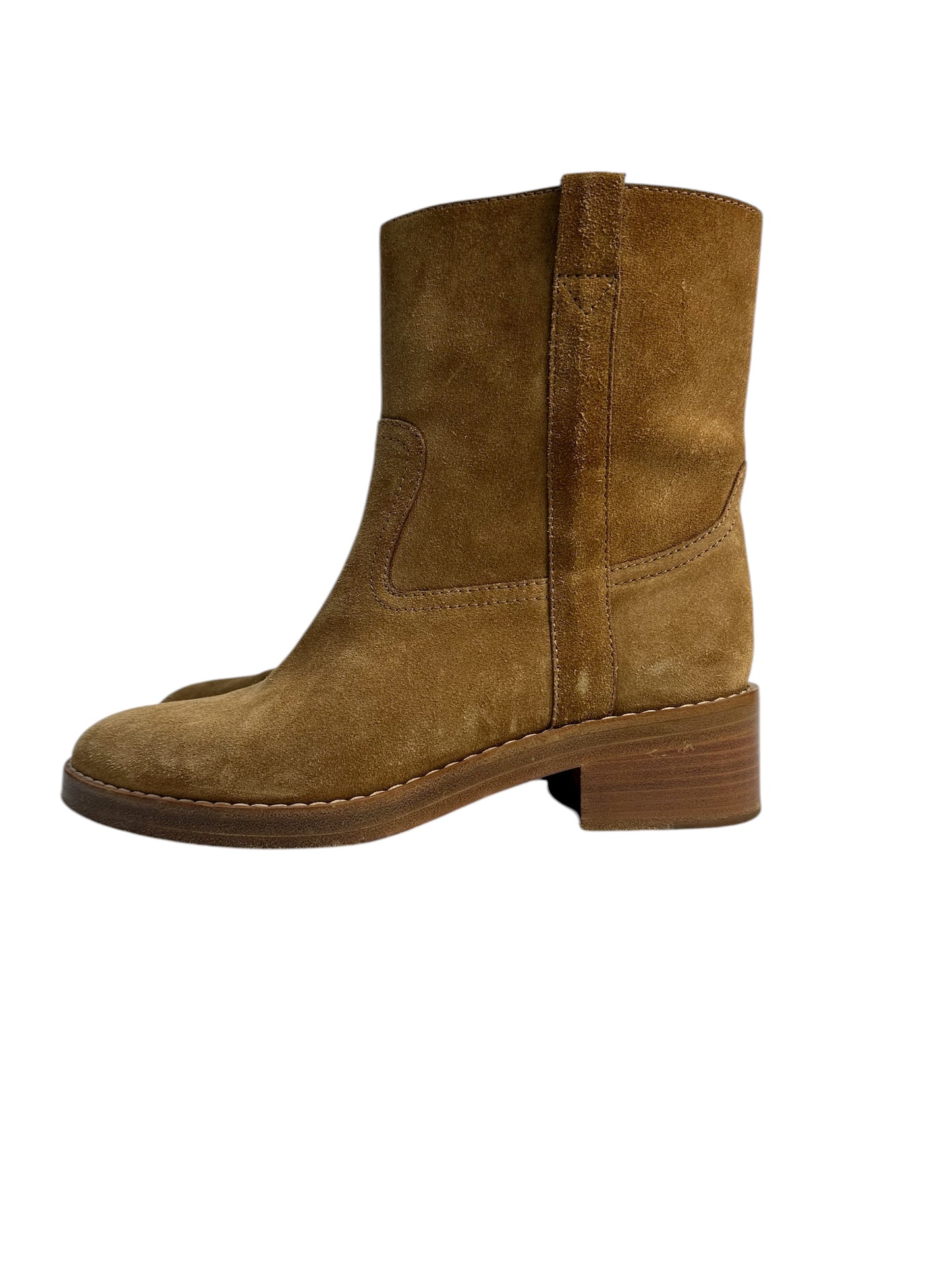 Celine suede ankle boots