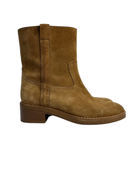 Celine suede ankle boots