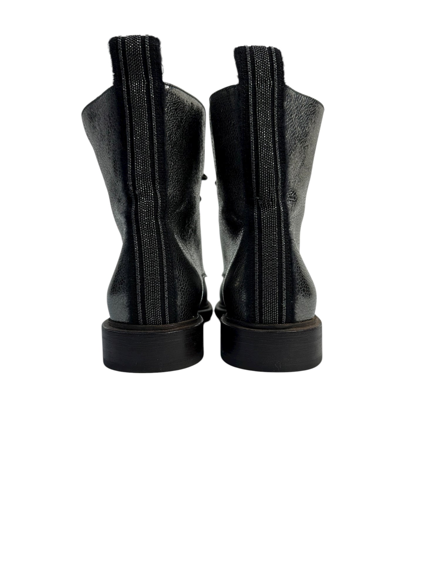 Brunello Cucinelli leather boots